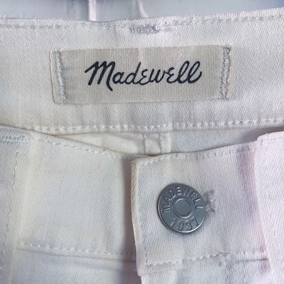 Madewell White High-Waist Skinny Jeans - Picture 3 of 5